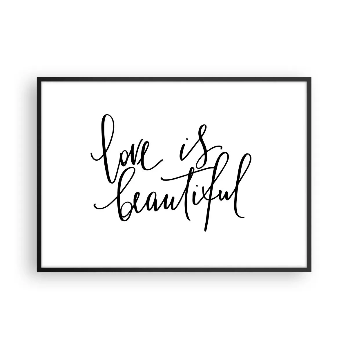 Plagát v čiernom ráme - Prečítaj a zopakuj - 100x70 cm