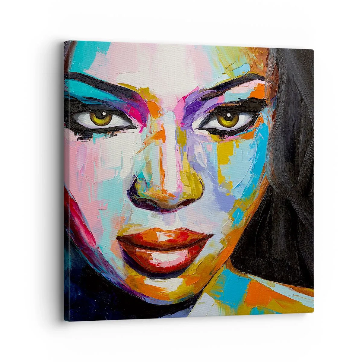 Obraz na plátne - Nejde odtrhnúť oči - 30x30 cm
