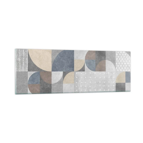 Obraz na skle - Keramická fantázia - 90x30 cm