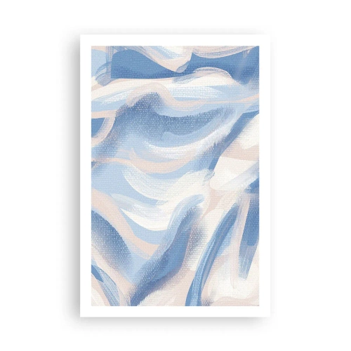 Plagát - Modré kolísanie - 61x91 cm