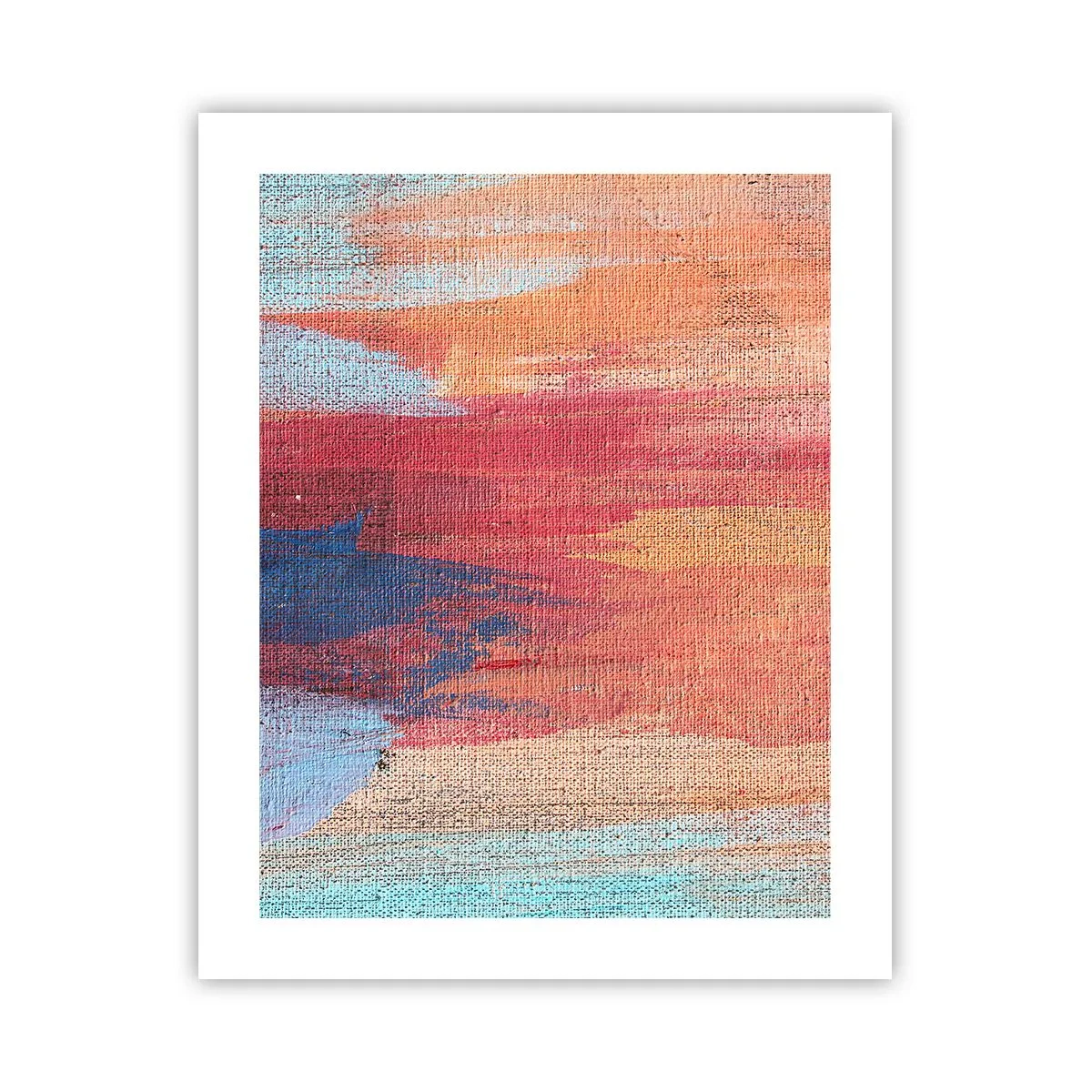 Plagát - Stekať dúhou - 40x50 cm