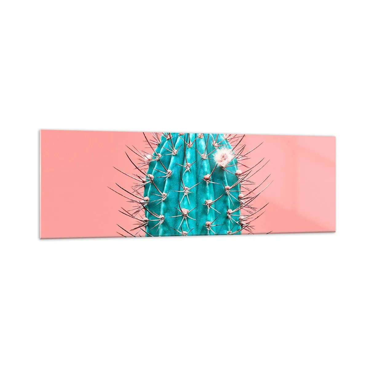 Obraz na skle - Len pozeraj - 160x50 cm