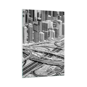Obraz na skle - Dubaj – neskutočné mesto - 80x120 cm