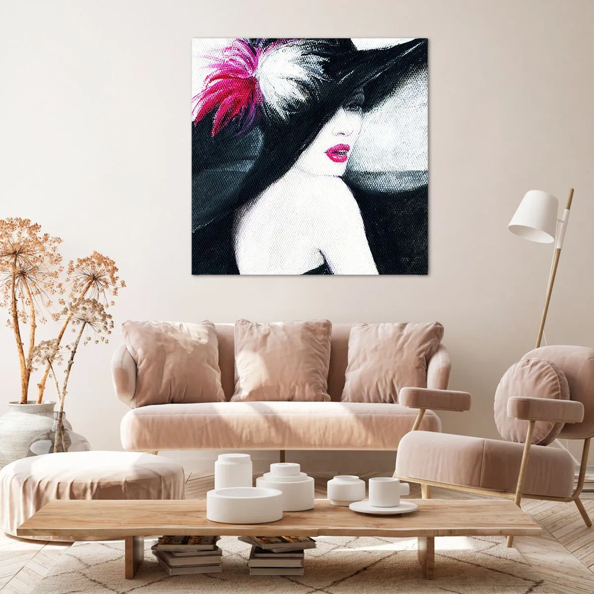 Obraz na plátne - Vždy tajomstvo - 60x60 cm