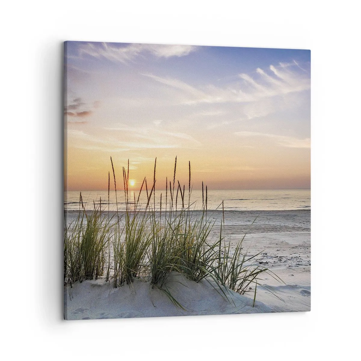 Obraz na plátne - Pozri sa, predstav si a pociť - 50x50 cm