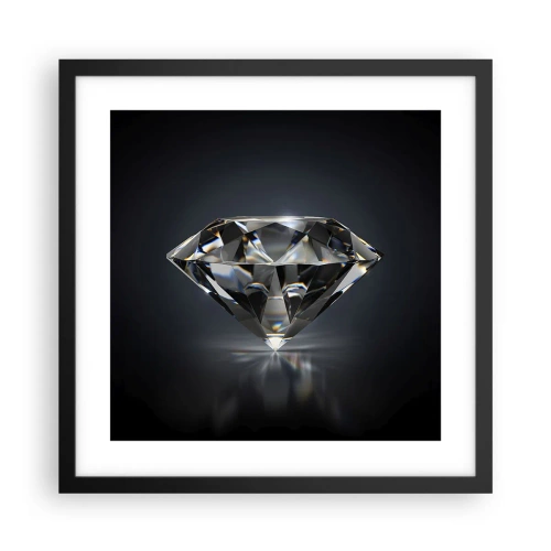 Plagát v čiernom ráme - Best girls friend - 40x40 cm