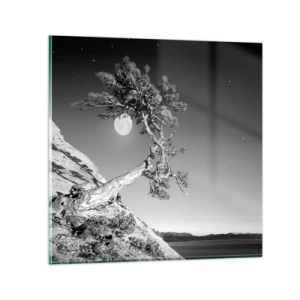 Obraz na skle - Víťazná bojovníčka - 70x70 cm