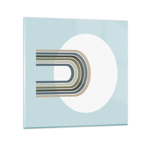 Obraz na skle - Neodolateľná príťažlivosť - 70x70 cm