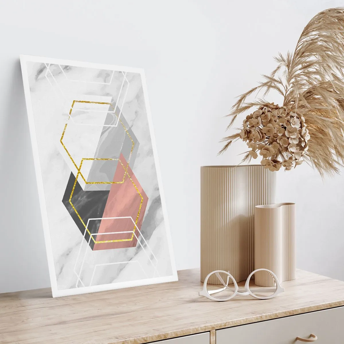 Plagát - Reťazová kompozícia - 50x70 cm