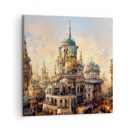 Obraz na plátne - Mesto miest - 50x50 cm