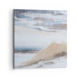 Obraz na plátne - Zimná kompozícia - 70x70 cm