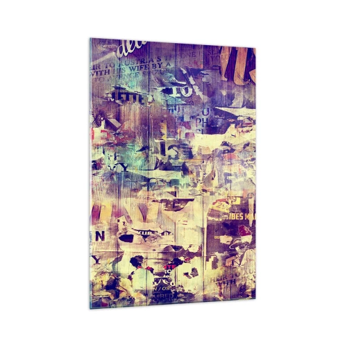 Obraz na skle - A toto zostane - 70x100 cm