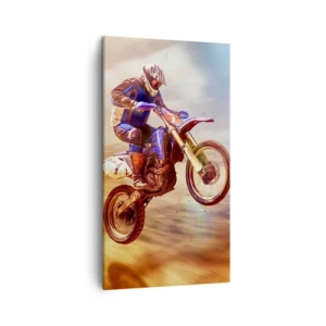 Obraz na plátne - Motocyklové šialenstvo - 45x80 cm