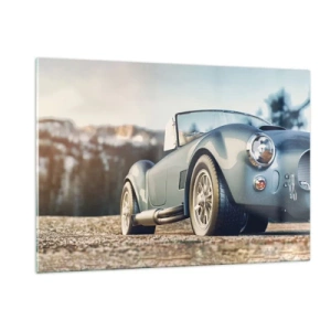 Obraz na skle - Pretože na štýle záleží - 120x80 cm