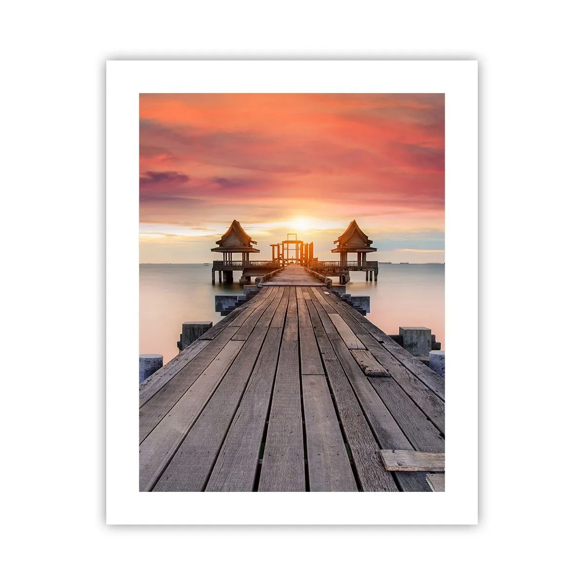 Plagát - Západ na východe - 40x50 cm