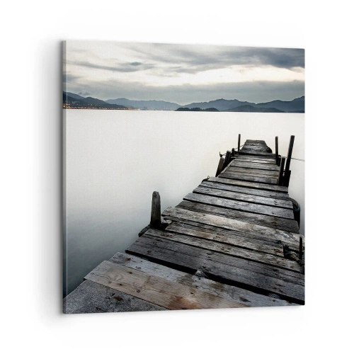 Obraz na plátne - Ponoriť sa do pokoja - 60x60 cm