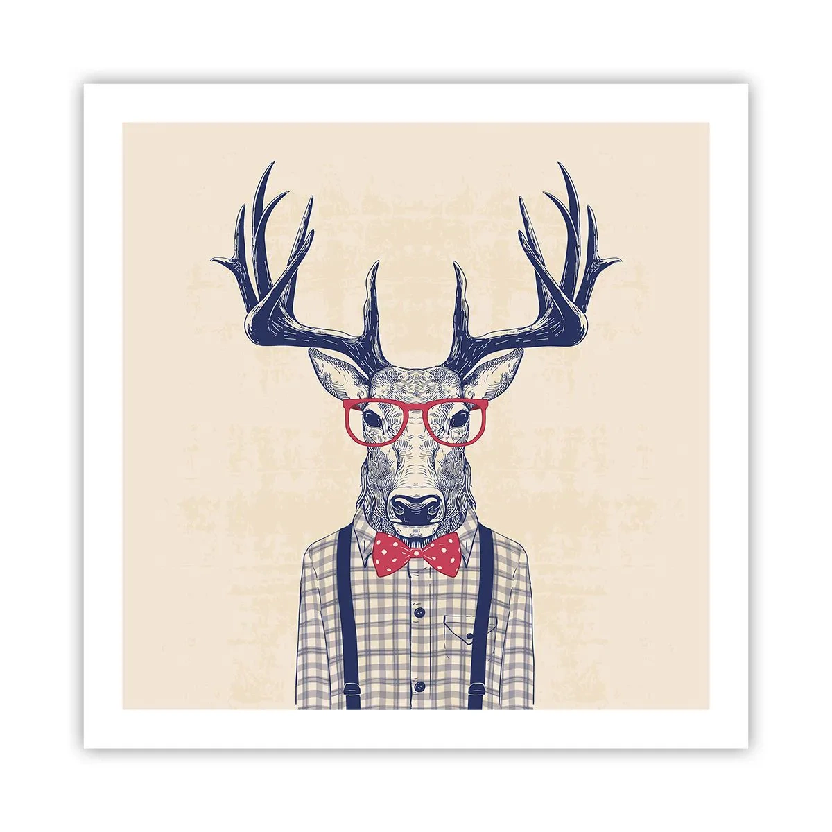 Plagát - Zábavná extravagancia - 60x60 cm