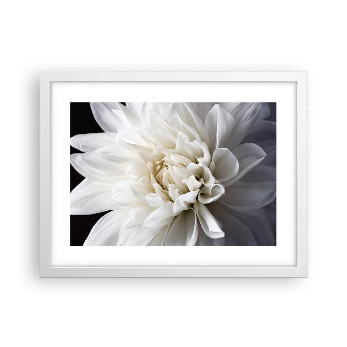 Plagát v bielom ráme - Ráno s nevestou - 40x30 cm