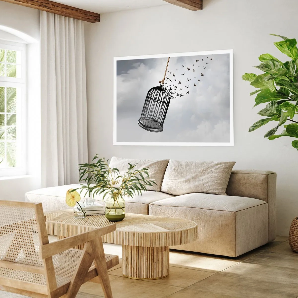 Plagát - Viera… nádej… sloboda! - 70x50 cm