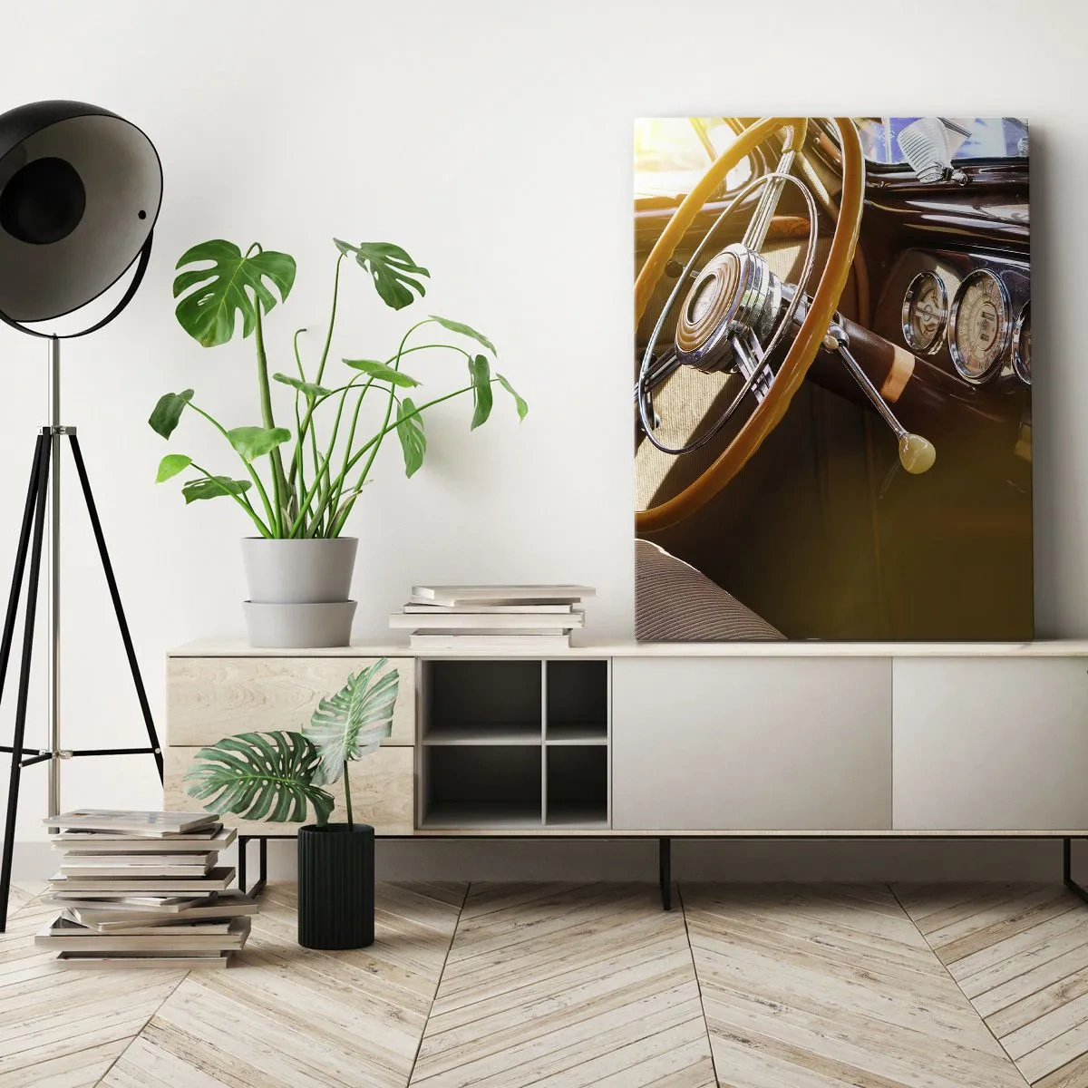 Obraz na plátne - Závan luxusu z minulosti - 50x70 cm