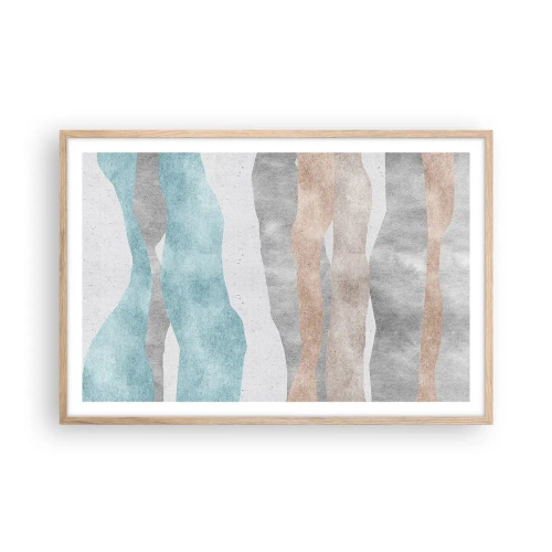 Plagát v ráme zo svetlého duba - Štúdia blízkosti - 91x61 cm