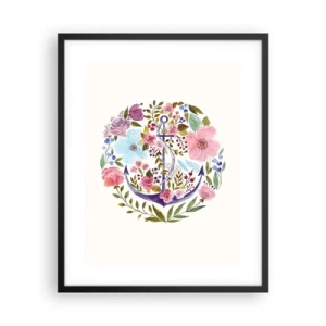 Plagát v čiernom ráme - Námorníkov krásny sen - 40x50 cm