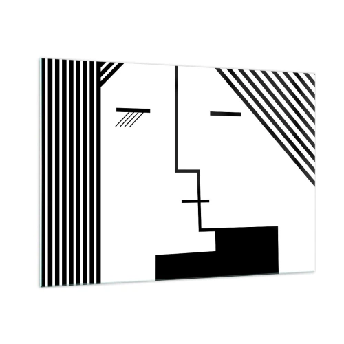 Obraz na skle - Proste bozk - 100x70 cm