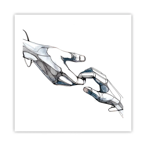 Plagát - Dobré gesto - 50x50 cm