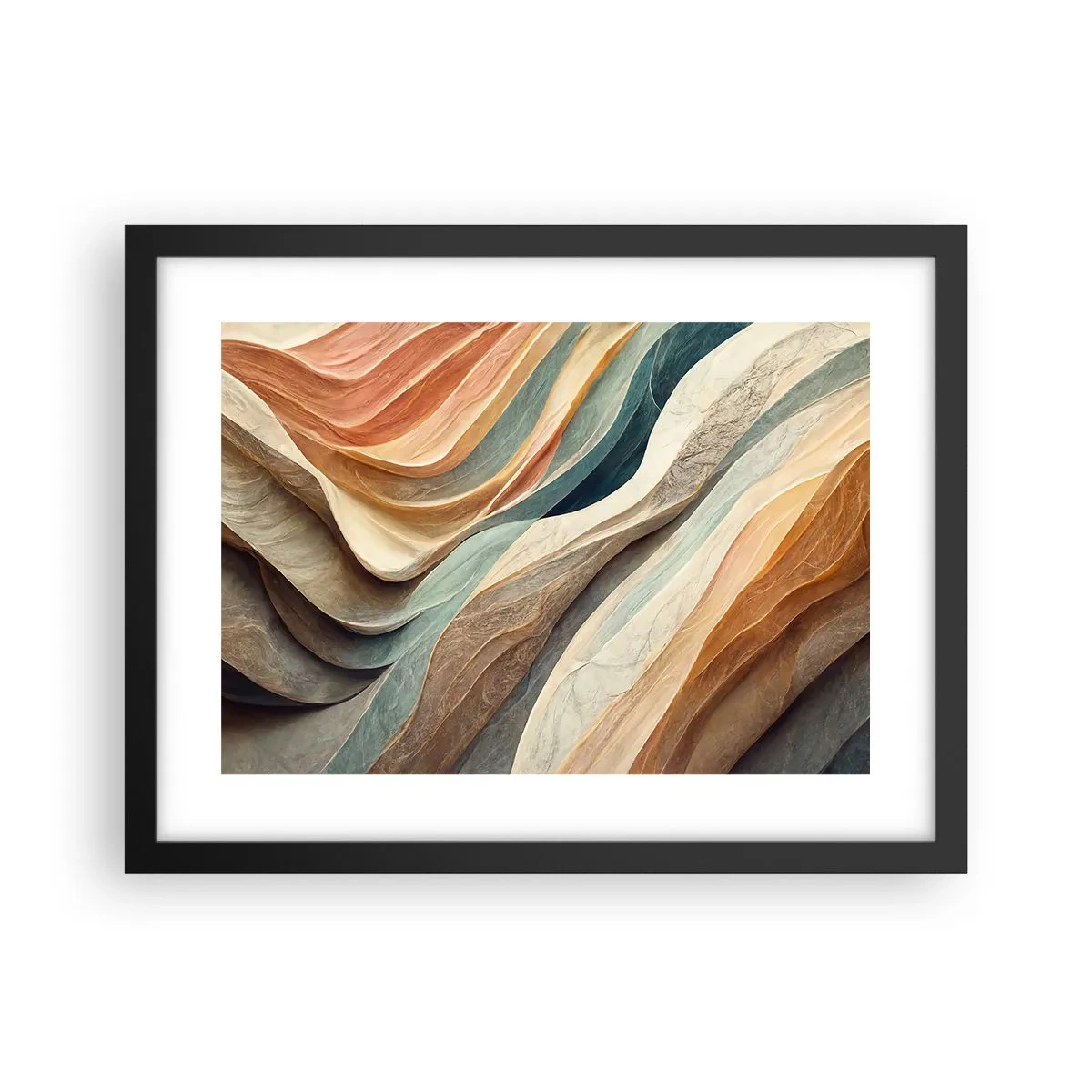 Plagát v čiernom ráme - Okamih pred zmenou - 40x30 cm