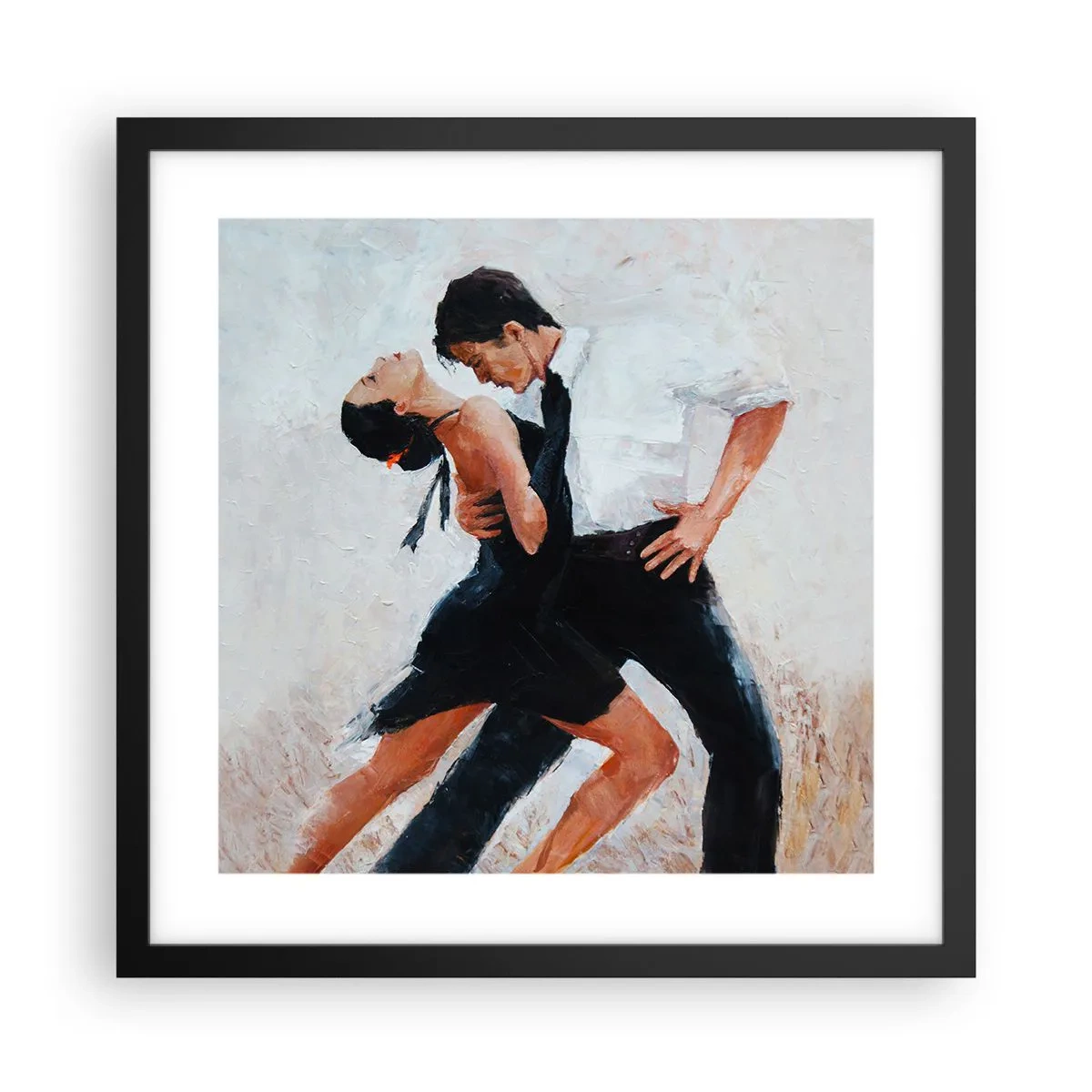Plagát v čiernom ráme - Tango mojich túžob a snov - 40x40 cm