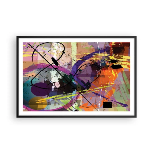 Plagát v čiernom ráme - Možno priamo alebo okolo - 91x61 cm