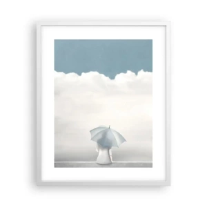 Plagát v bielom ráme - Na hrane reality a snov - 40x50 cm