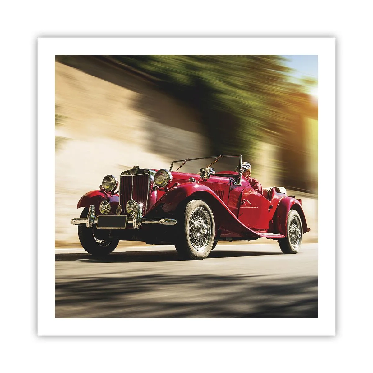 Plagát - Krajšia ako Níke Samotrácka - 60x60 cm