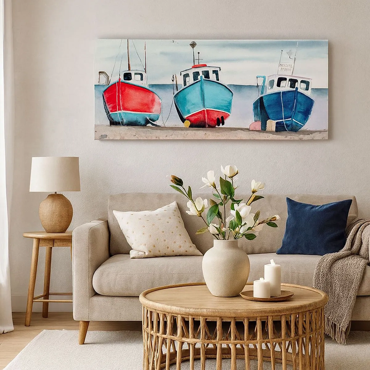 Obraz na plátne - Pripravené na úlovok - 100x40 cm