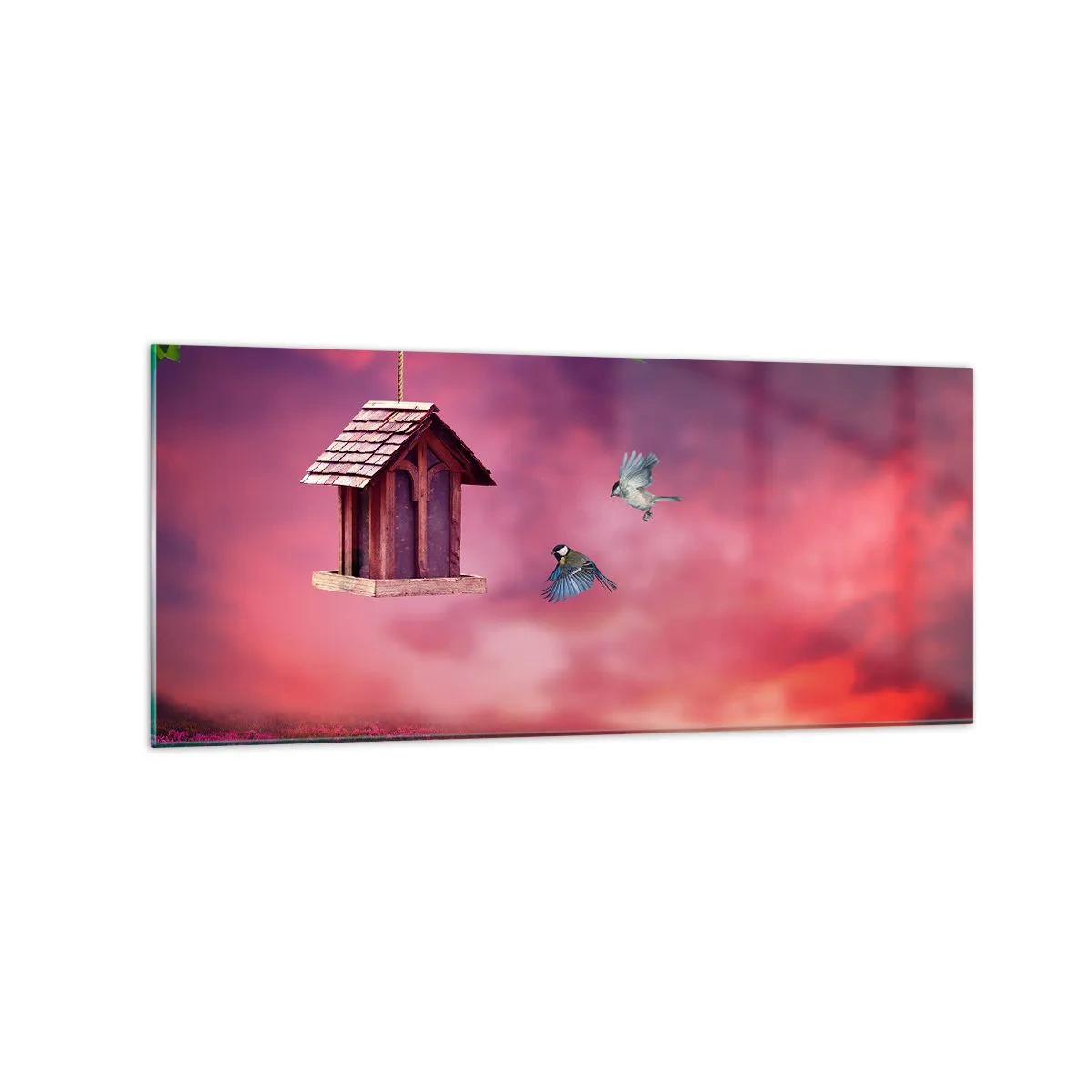 Obraz na skle - Pozvanie na večeru - 120x50 cm