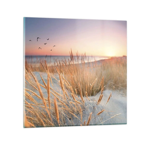 Obraz na skle - Baltská uspávanka - 60x60 cm