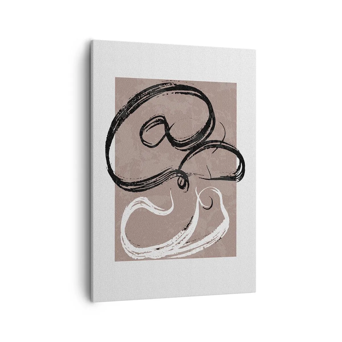 Obraz na plátne - Kompozícia – hľadanie úplnosti - 50x70 cm