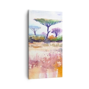 Obraz na plátne - Farby savany - 55x100 cm