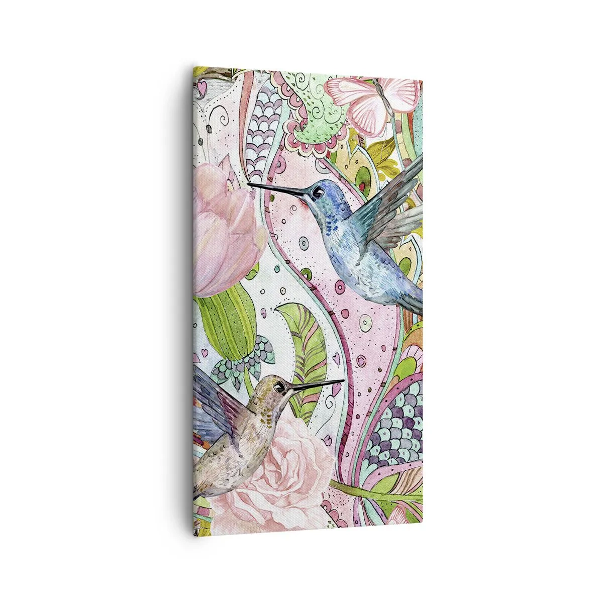 Obraz na plátne - Zamotané do lián - 55x100 cm
