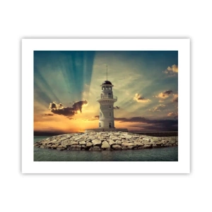 Plagát - Svetlo - Dobro - Krása - 50x40 cm