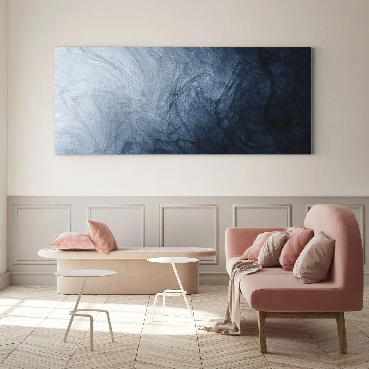 Obraz na skle - Siahnuť do hlbín - 120x50 cm