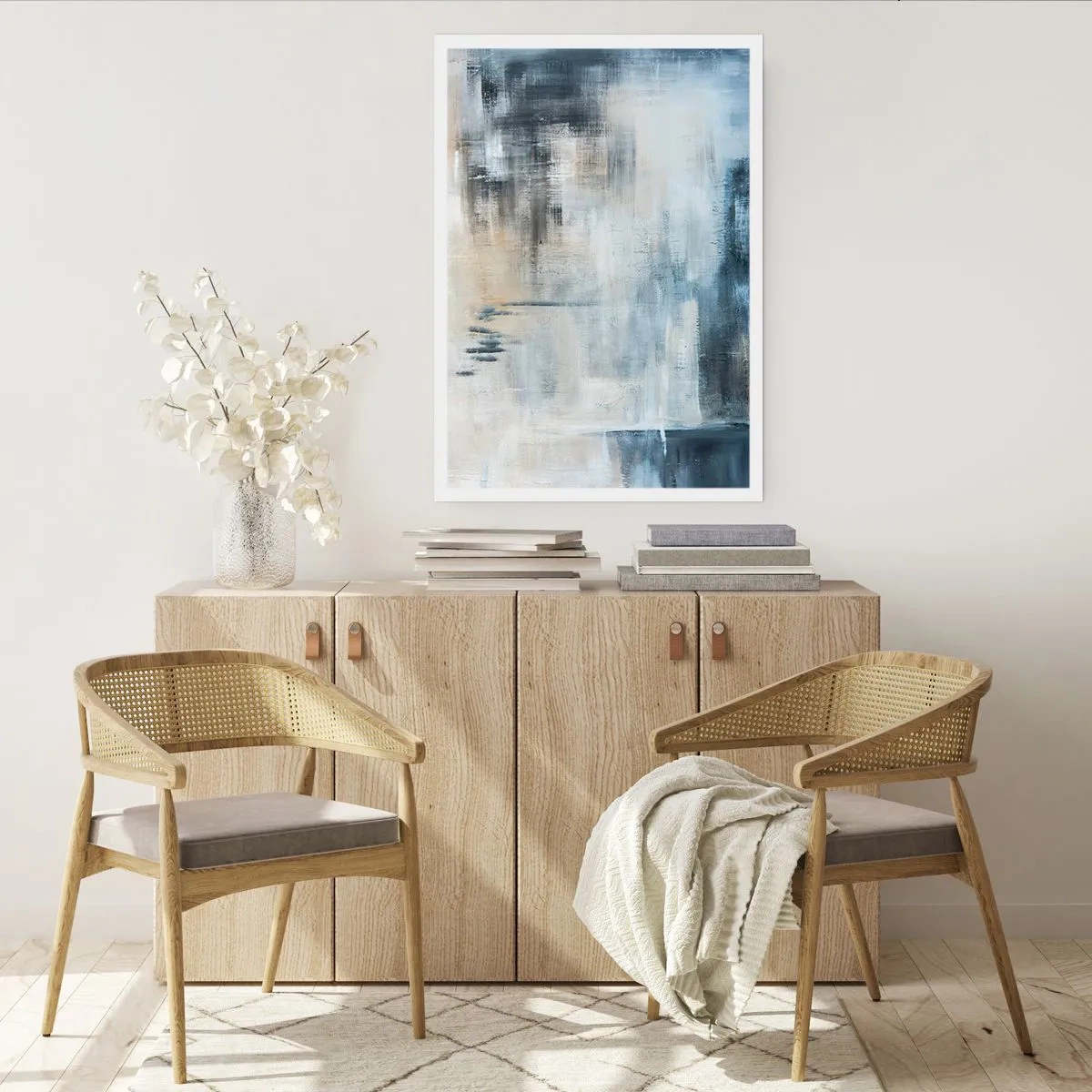 Plagát - Za závojom modrej - 70x100 cm