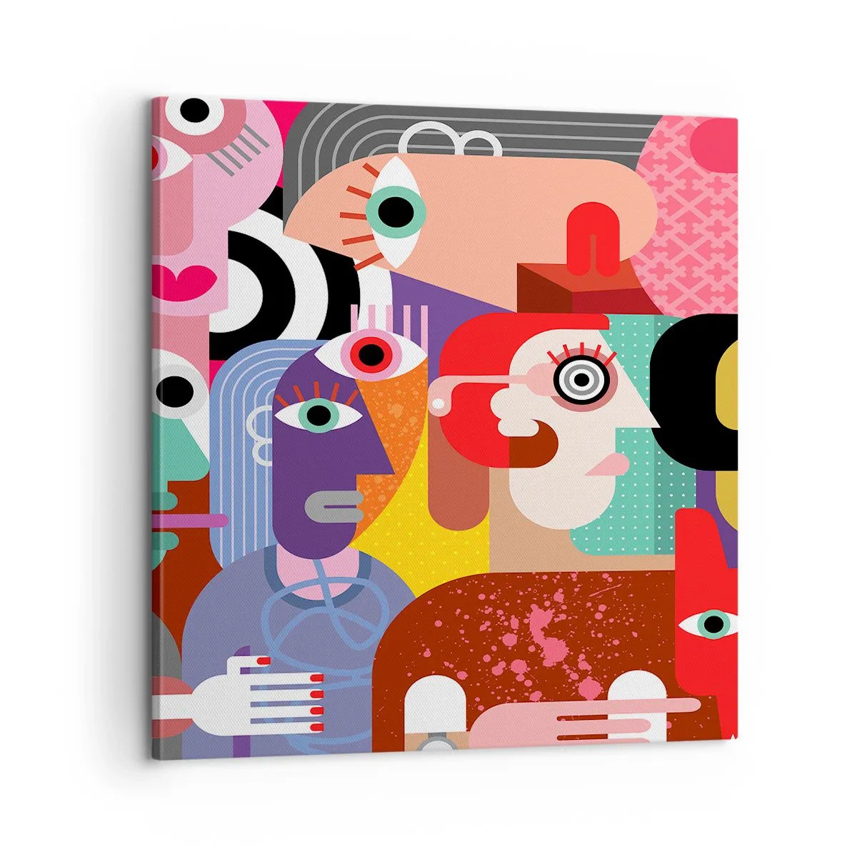 Obraz na plátne - My od pána Picassa - 60x60 cm