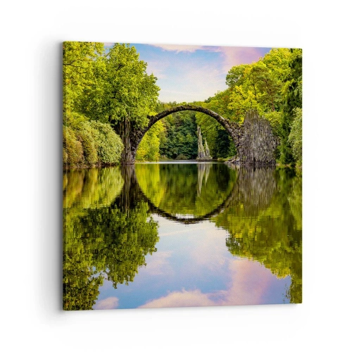 Obraz na plátne - Na rozhraní dvoch svetov - 70x70 cm
