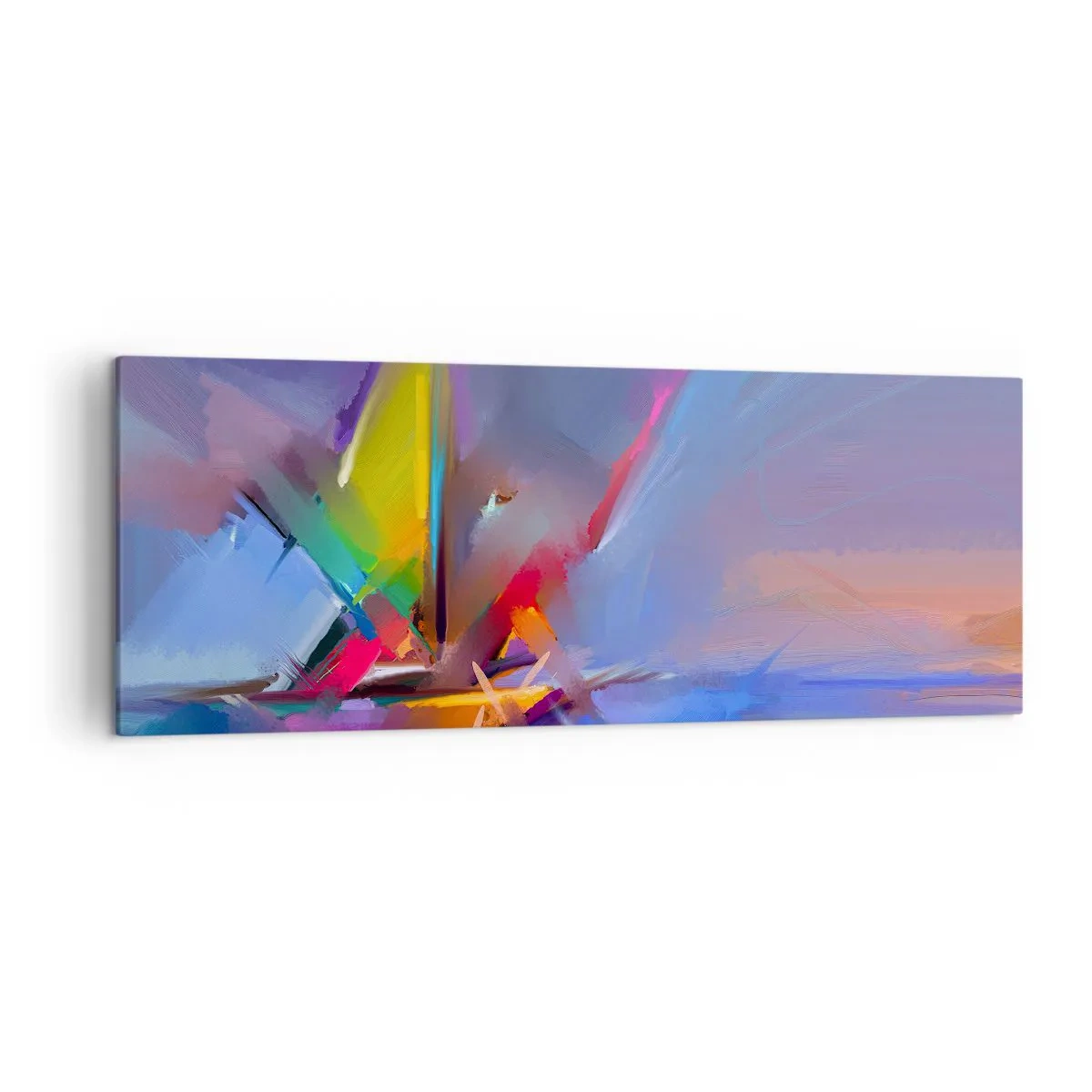 Obraz na plátne - Preletela ako vták - 140x50 cm
