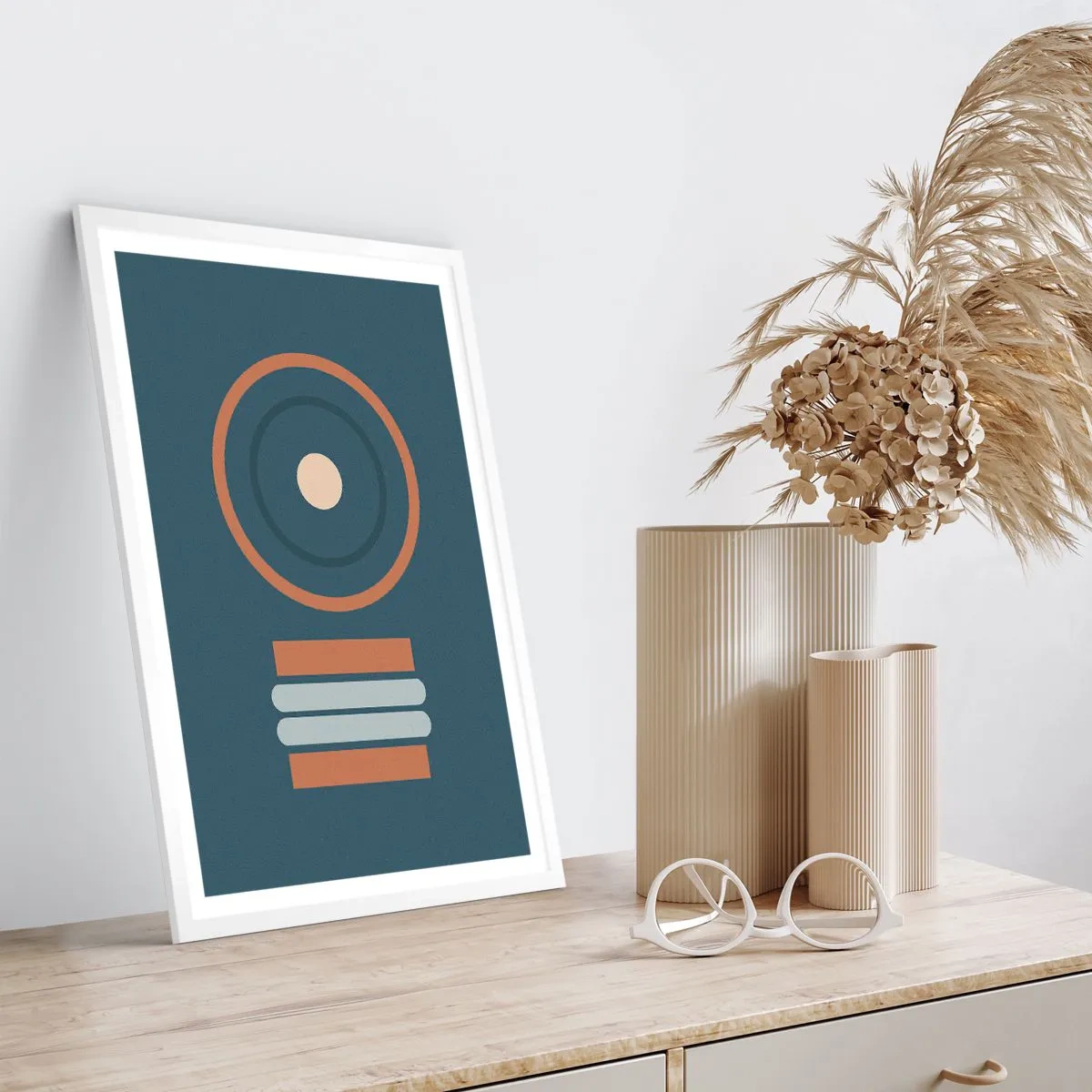 Plagát v bielom ráme - Podstata vecí - 40x50 cm