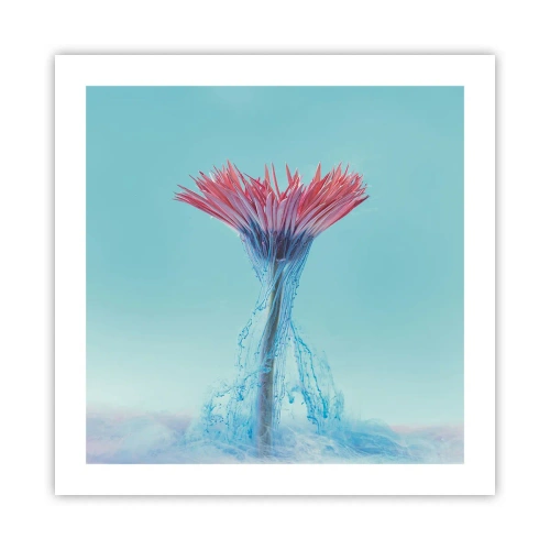 Plagát - V osviežujúcom objatí - 50x50 cm