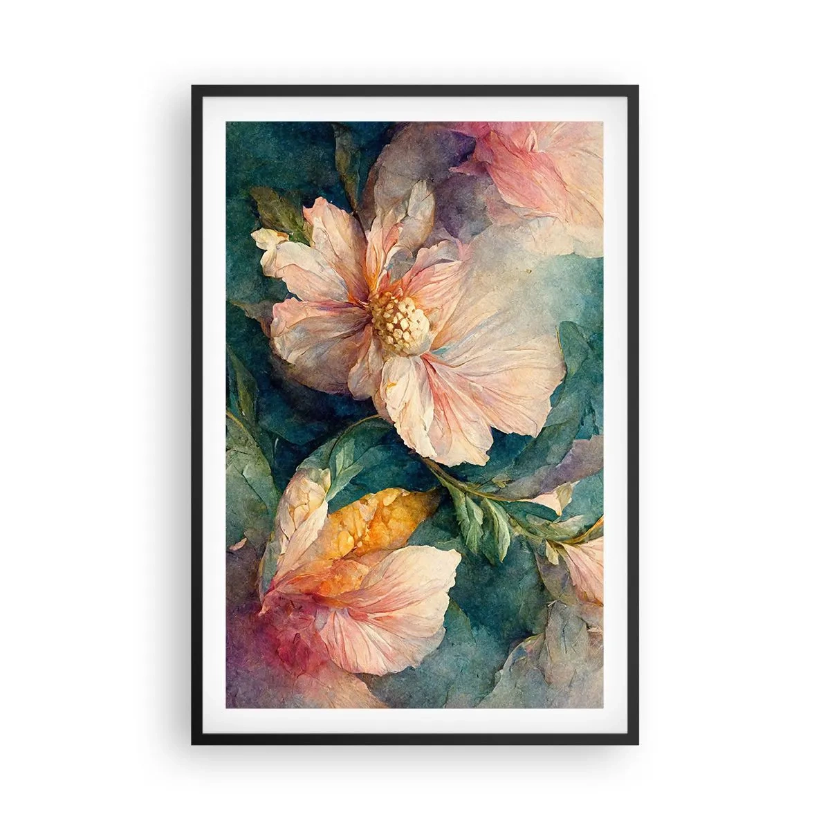 Plagát v čiernom ráme - Číra subtílnosť - 61x91 cm