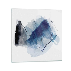 Obraz na skle - Ľadová hora - 60x60 cm