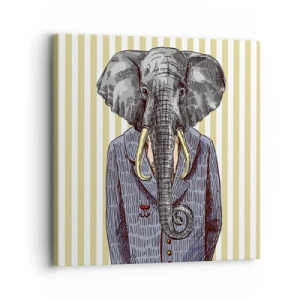 Obraz na plátne - Elegantný od prírody - 30x30 cm